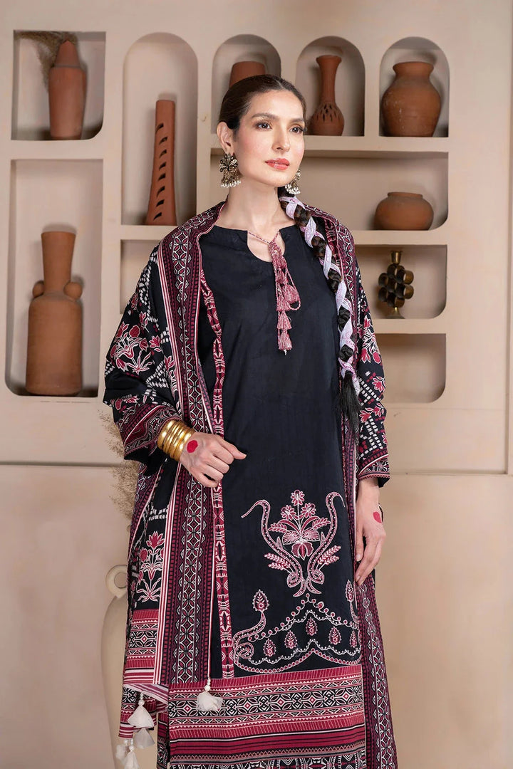 3PC Stitched Embroidered Lawn Suit KL-RTW-3344 KHAS STORES 