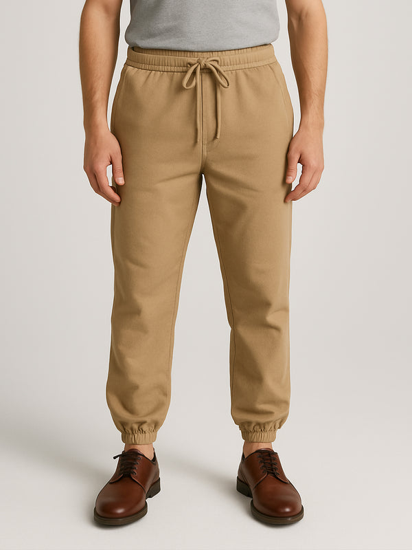 CLP Men's Fleece Winter Lounge Terry Jogger Pants