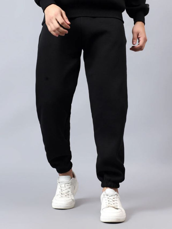 Men's Fleece Jogger-Black