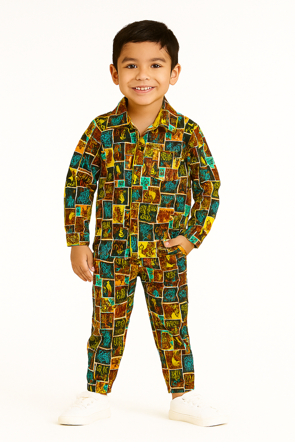 KId's Night PJ Set color Multi