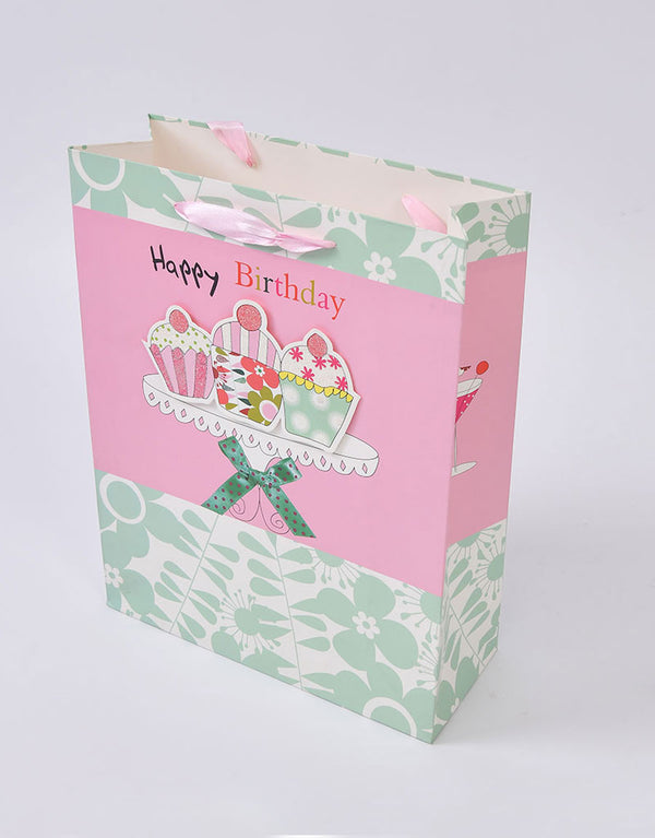 HDY Paper Kraft Tempo Birthday & Wedding Gift Bag D1