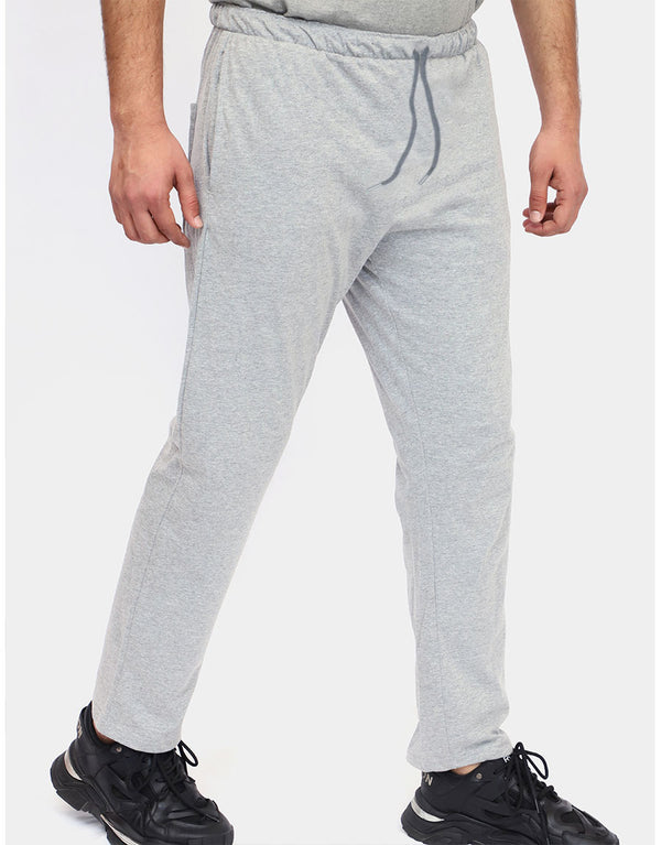 PQ Men's Summer Soft Plain Trouser-Light Grey