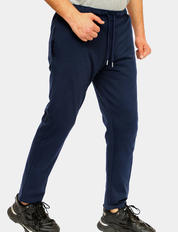 Men's Summer Soft Plain Jersey Trouser- Royal Blue