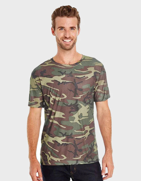 M-17 Men's Camouflage Printed Tee Shirt