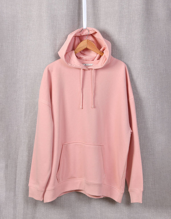 Ladies Pullover Hood, Peach