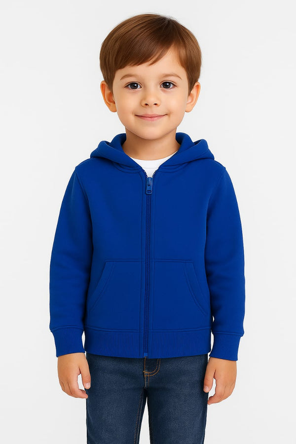 OUTER FLEECE ZIPPER TODDLERS BOYS PULLOVER HOODI