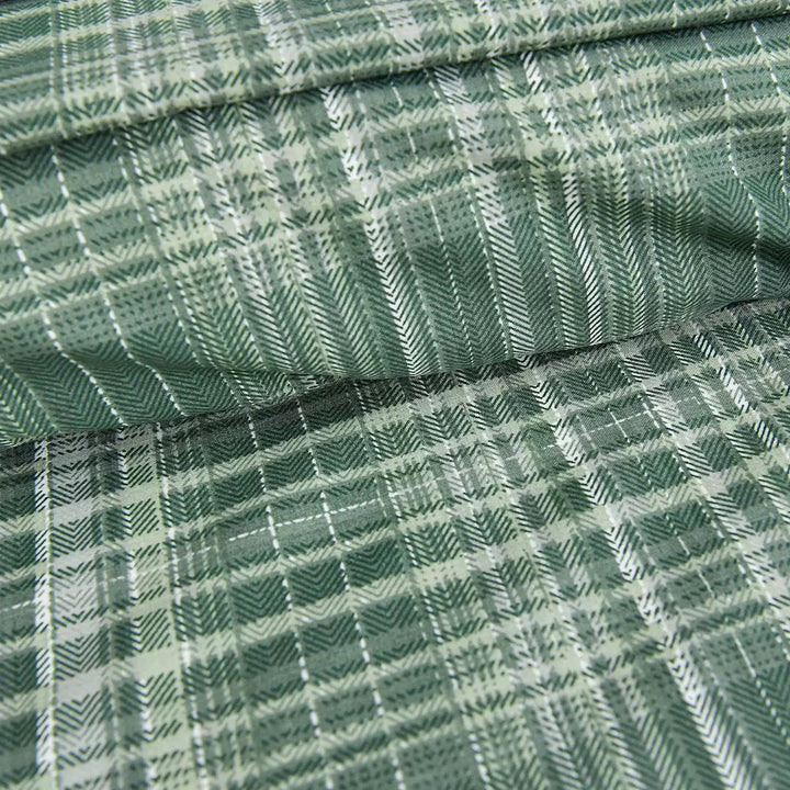 BED SHEET R2G GREEN OAK-Single Bedding HOMBEDROO 