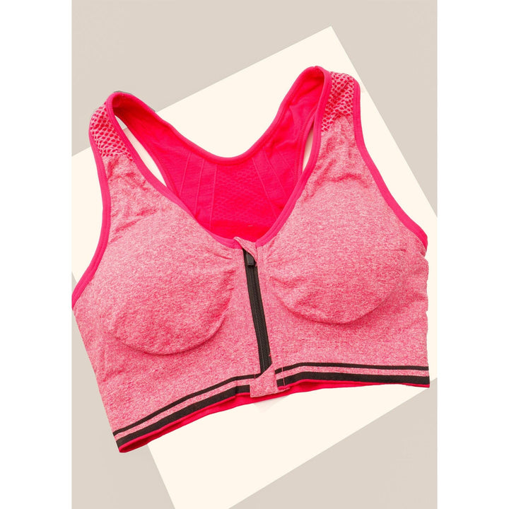 Espicopink | High Impact Front Open Padded Sports Bra Espicopink 