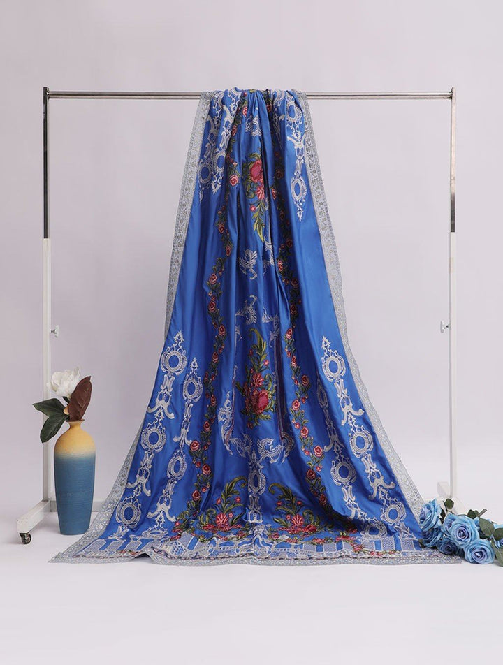 Fancy Shawl FS-001 Blue Shawls FASUNSLAD 