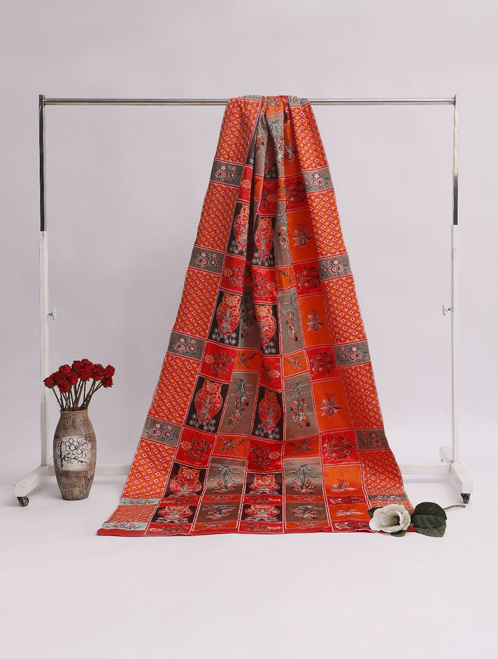 Fancy Shawl FS-002 Red Shawls FASUNSLAD 