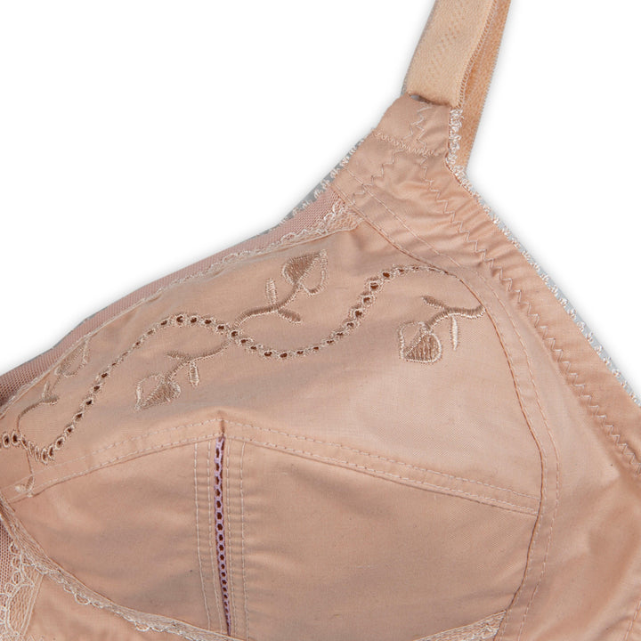 FORGET-ME-NOT - Cotton Full Cup Non-Padded Bra with Full Lycra Support BRAS Espico.pk 