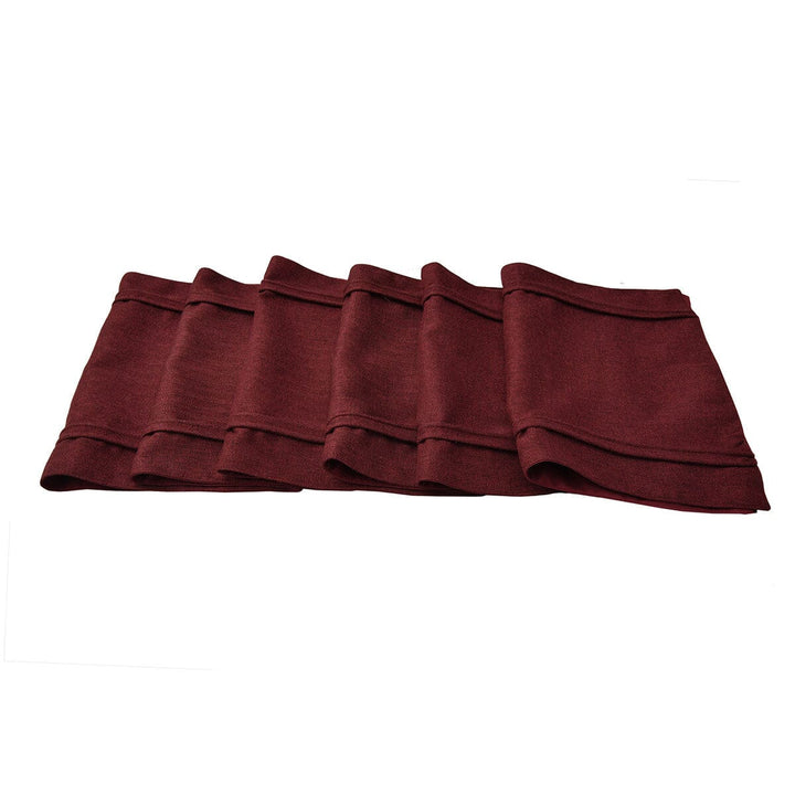 Kitchen Linen CRISS CROSS Kitchen Accessories HOMKITLIN 6 Pcs Napkin Set 