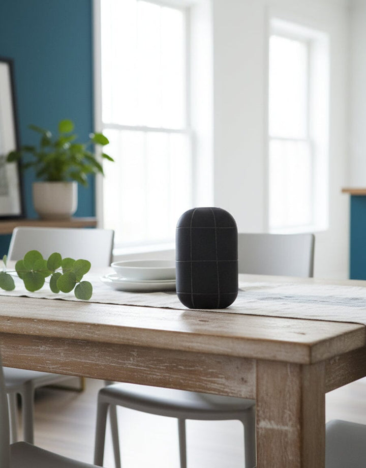 Matte Black Ceramic Vase Decor KHAS STORES 