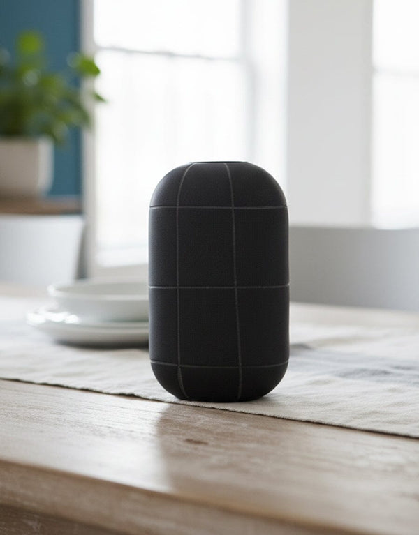 Matte Black Ceramic Vase Decor KHAS STORES 