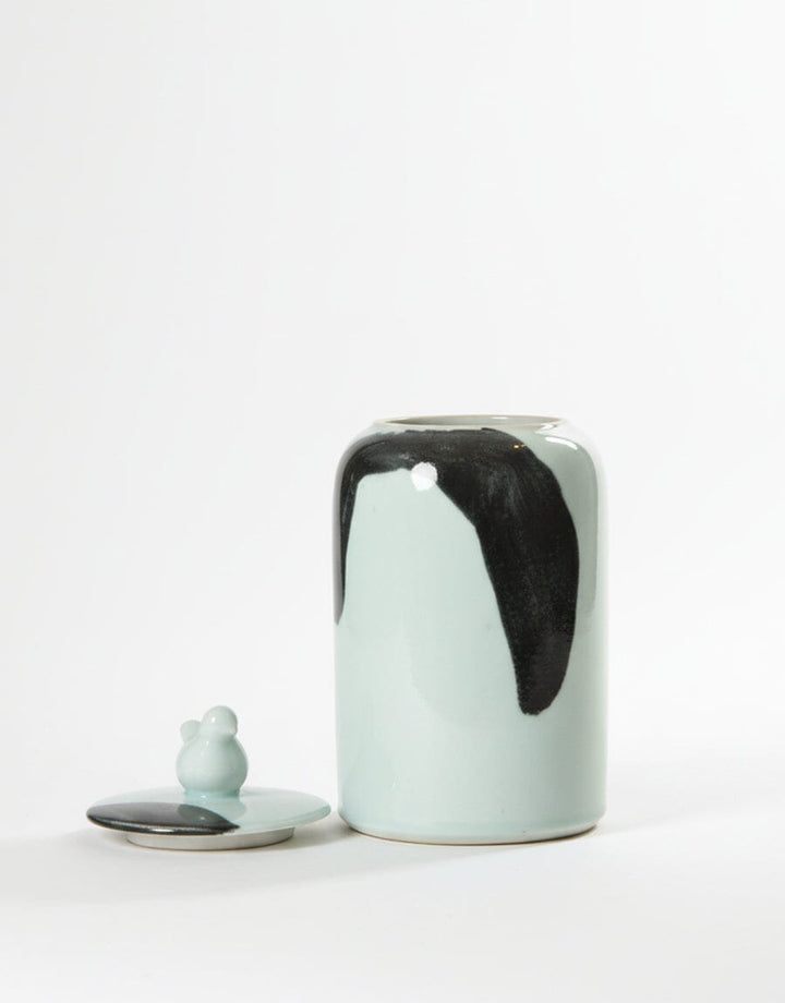 Noir Mist Ceramic Jar Decor KHAS STORES 