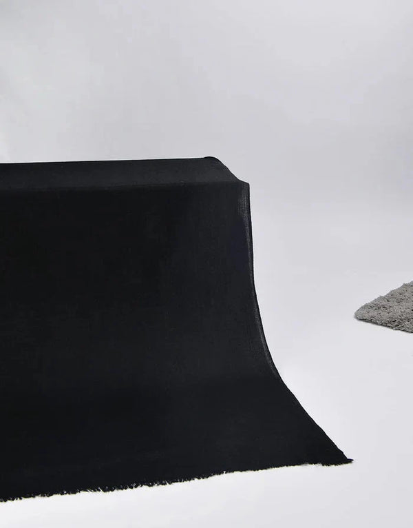 Plain Shawl-Black Apparel & Accessories KHAS STORES 