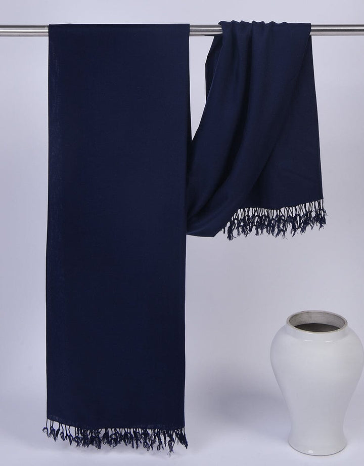 Plain Shawl Blue Apparel & Accessories KHAS STORES 