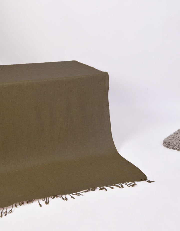 Plain Shawl Brown Apparel & Accessories KHAS STORES 