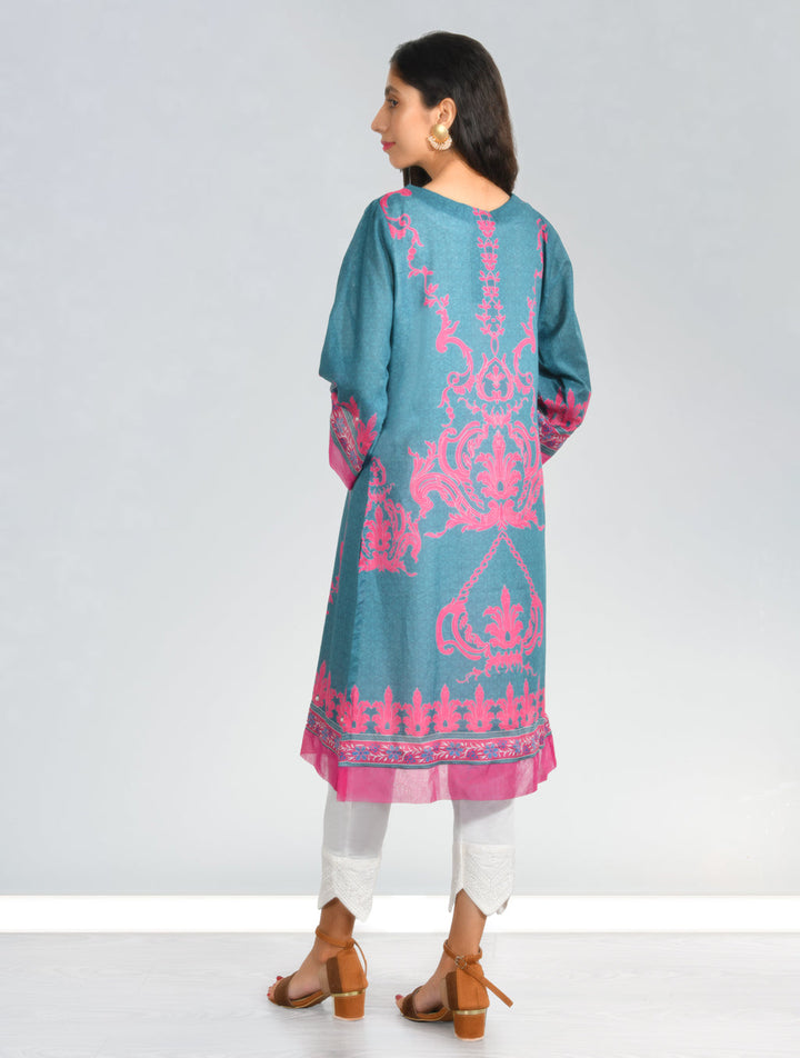Printed Lawn Shirt DRL-578 Pret KHAS STORES 