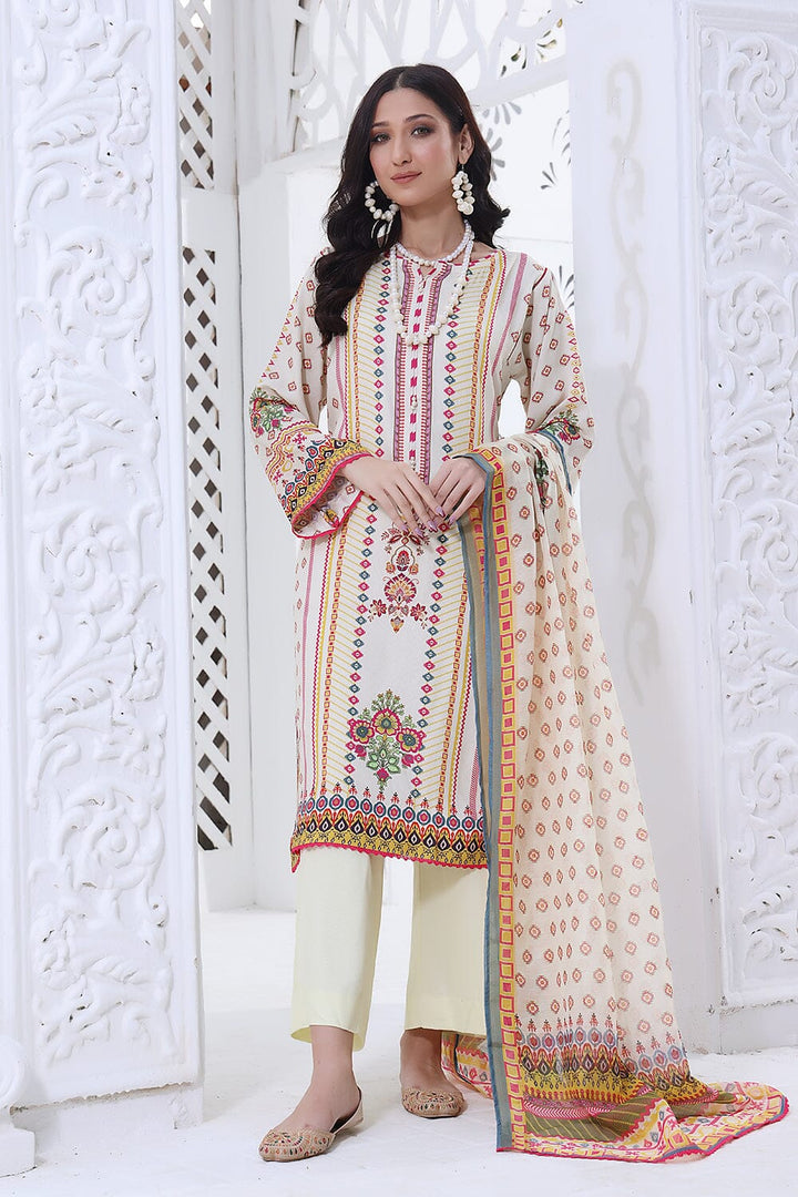 Printer Kotail Suit with Printed Monarch Dupatta KTE-1555 Dresses KHAS STORES 