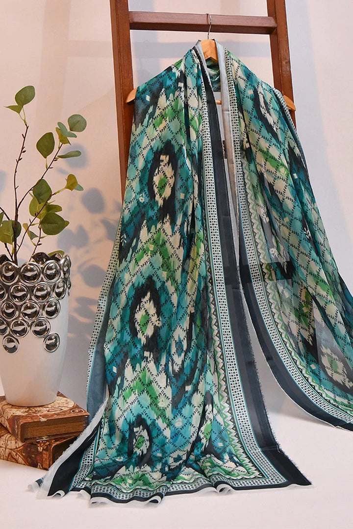 Silk Dupatta KSE-2773 Embroidered KHAS STORES 