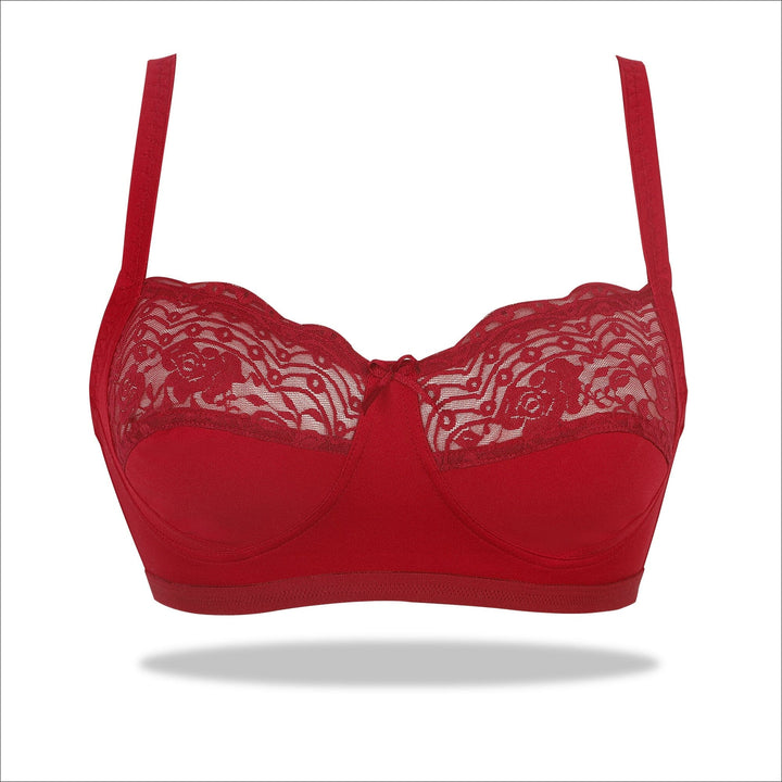Soft Mesh Double Layered Sag Lift Non Padded Minimizer Bra BRAS Espicopink 