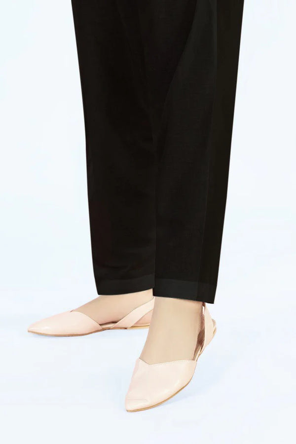 Cotton Satin Trouser TR-1004 Black