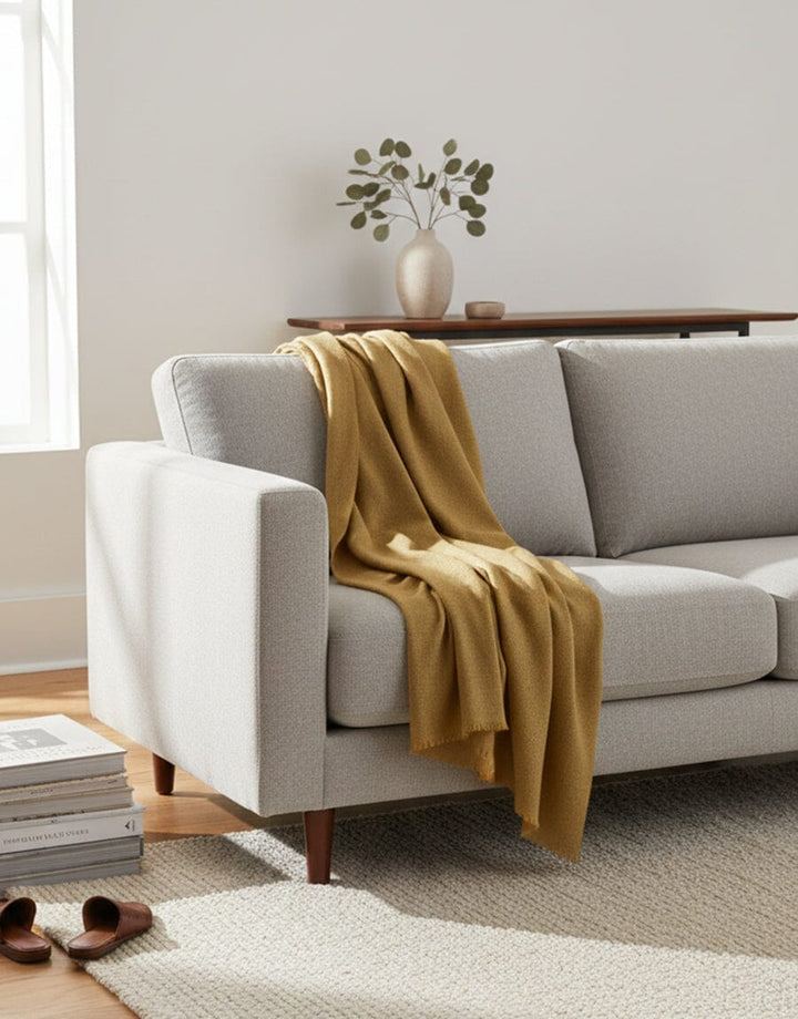 Wool Shawl-Camel Apparel & Accessories KHAS STORES 