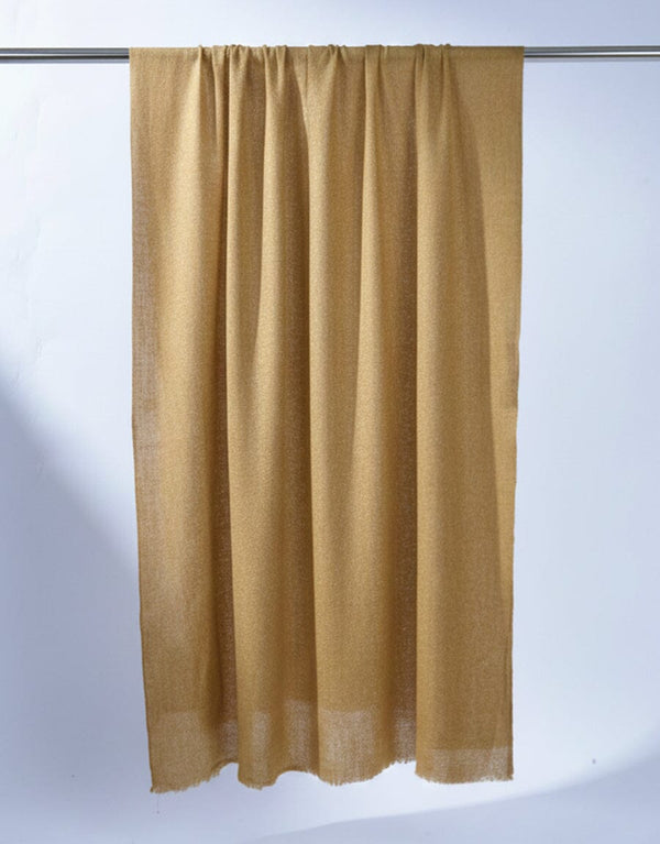 Wool Shawl-Camel Apparel & Accessories KHAS STORES 