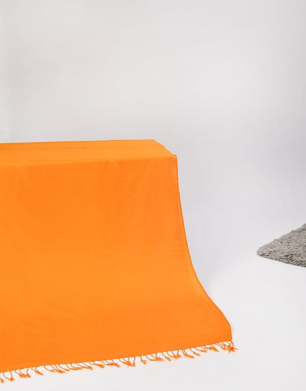 WOOL SHAWL-Mustard Apparel & Accessories KHAS STORES 