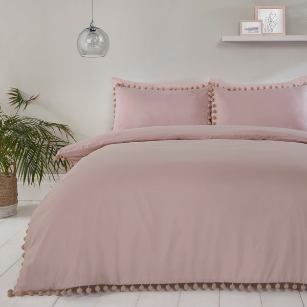 Soft Touch Fancy Duvet Set Pom Pom