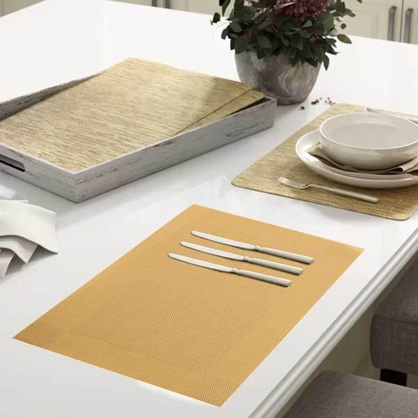 ANF Daily Use Solid PVC Table Mat Pack Of 12 Pcs - ONIEO - #1Best online shopping store in Pakistan