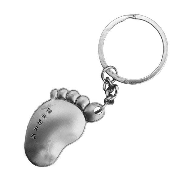 ANF Classic Alloy Foot Key Chain