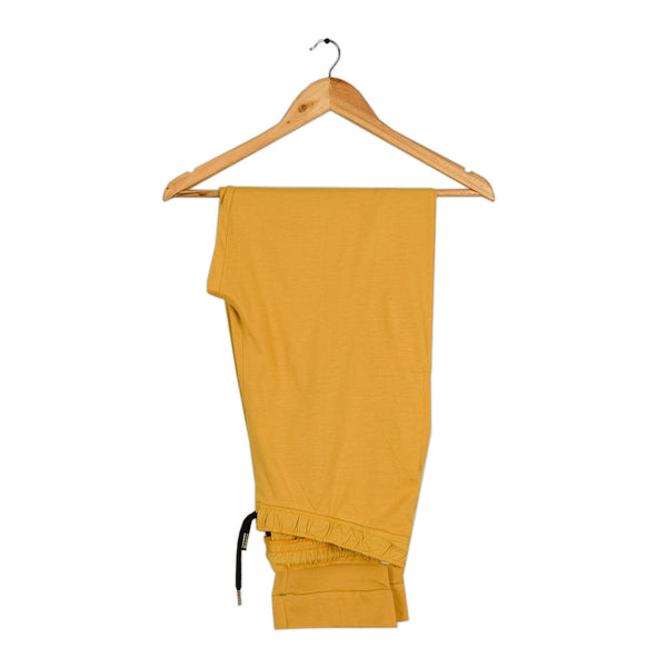 Men's Yellow Cargo Trouser