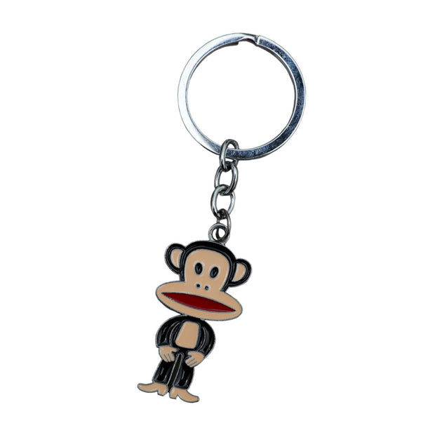 ANF Enamel Monkey Metal Key Ring