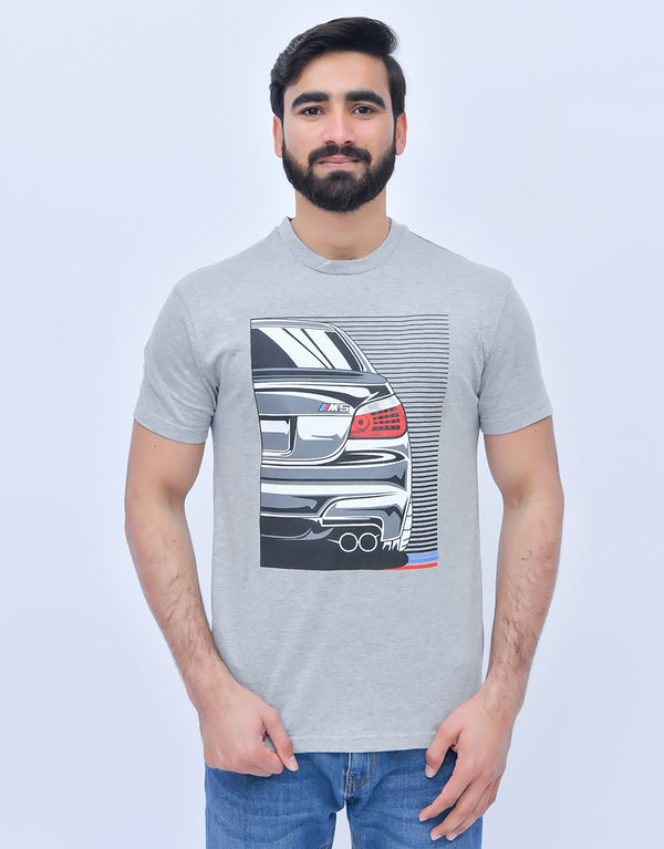 BMW M5 E60 Printed Crew Neck T-Shirt
