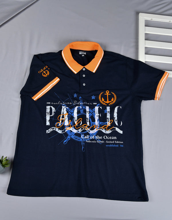 Call Of The Ocean For Big & Tall Men Polo Shirt