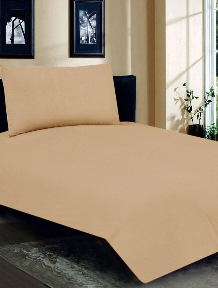 SDH Crocosmia Plain Dyed Single Bed Sheet - ONIEO - #1Best online shopping store in Pakistan
