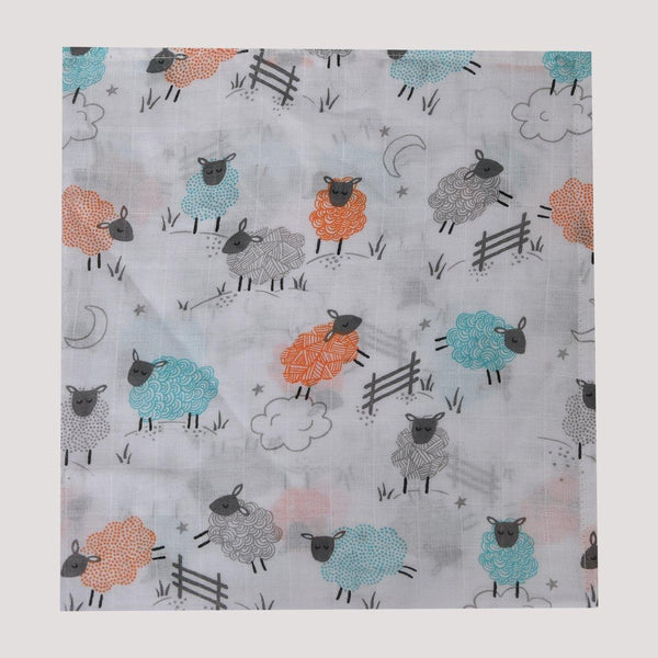 Sheep Design Printed Pack of 2 Napkins Set - ONIEO - #1Best online shopping store in Pakistan