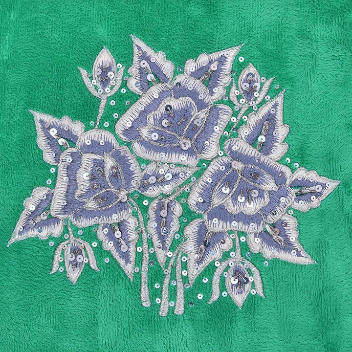 AKC Pure Velvet Embroidered Gratifying Filled Cushion - ONIEO - #1Best online shopping store in Pakistan