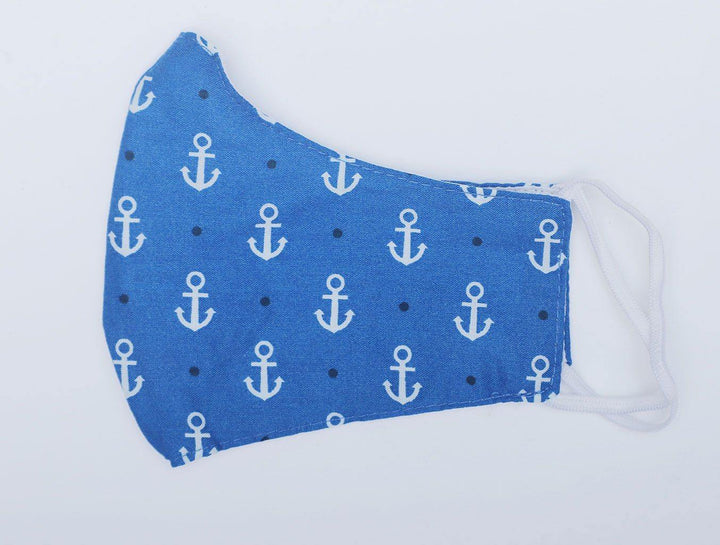 ANTI-VIRAL DUST RESISTANT ANCHOR PRINTED FACE MASK - ONIEO - #1Best online shopping store in Pakistan