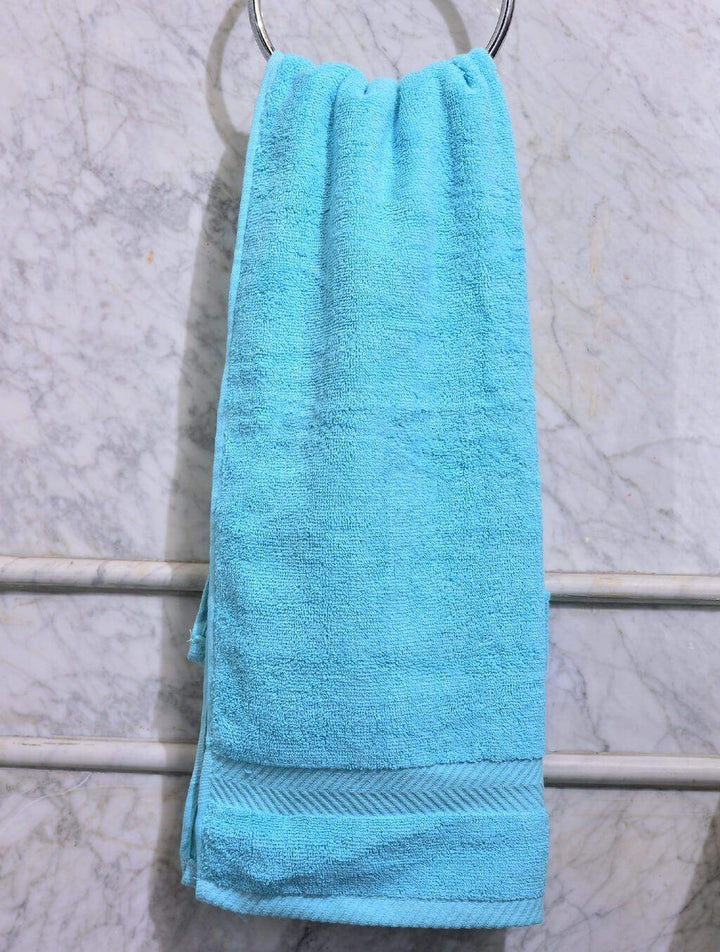 Balıkesir Prodigious Plain L/Blue Dyed Towels - ONIEO - #1Best online shopping store in Pakistan