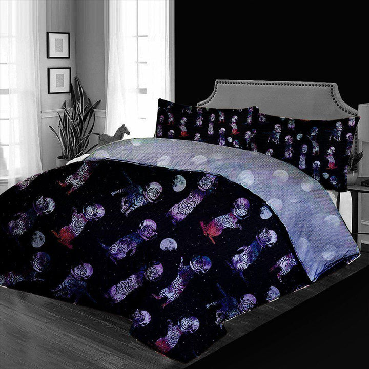Cat In Space Duvet Cover Set - ONIEO - #1Best online shopping store in Pakistan