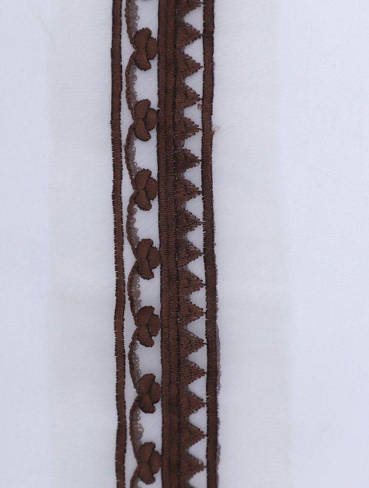 Flower Motif Embroided Patch Cute Applique Badge Des-66 - ONIEO - #1Best online shopping store in Pakistan