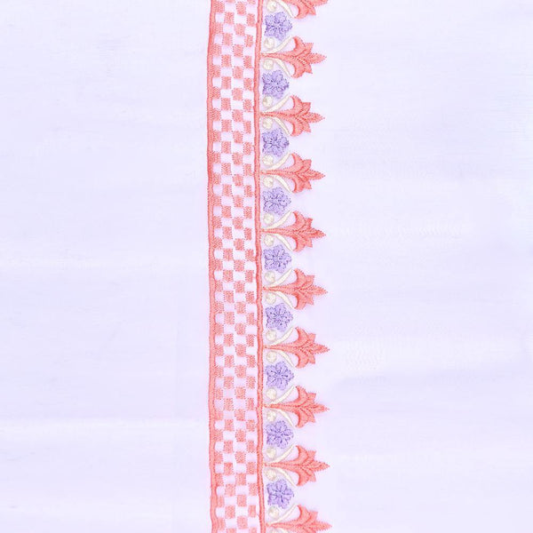 Flower Motif Embroidery Patti Cute Applique Badge Des-194 - ONIEO - #1Best online shopping store in Pakistan