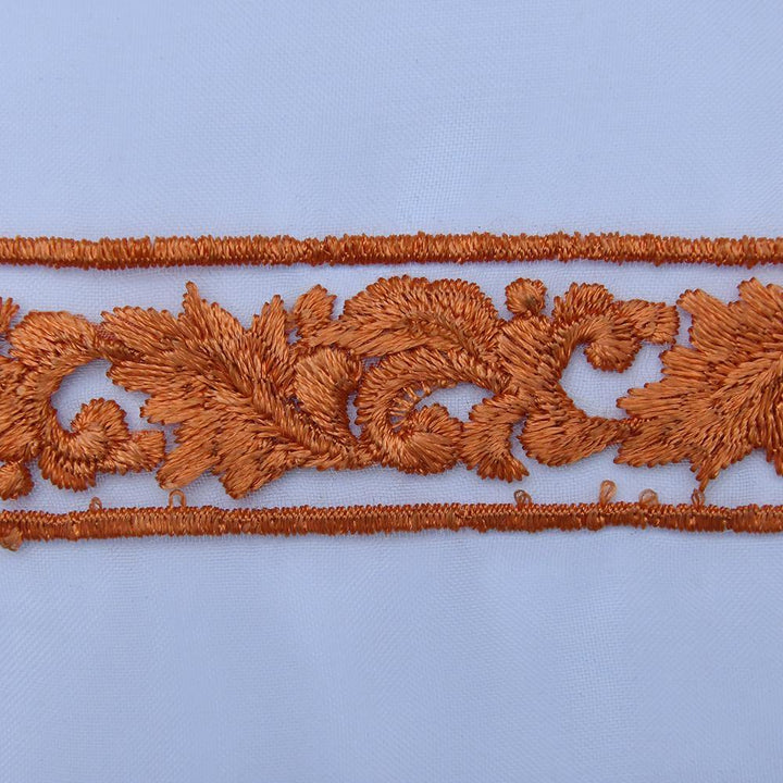 Flower Motif Embroidery Patti Cute Applique Badge Des-212 - ONIEO - #1Best online shopping store in Pakistan