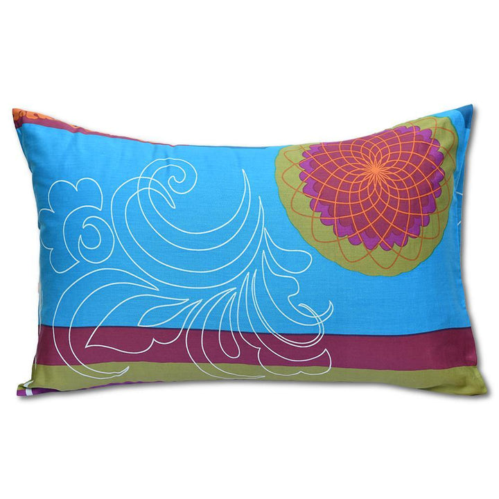 HKB Home Patch Work Printed Pillow Cover Pair - ONIEO - #1Best online shopping store in Pakistan