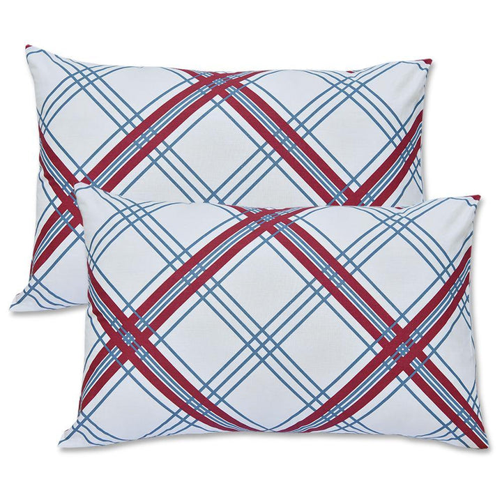 Luxury Home Canna Printed Pillow Cover Pair Pillow Covers SLEEP DOWN