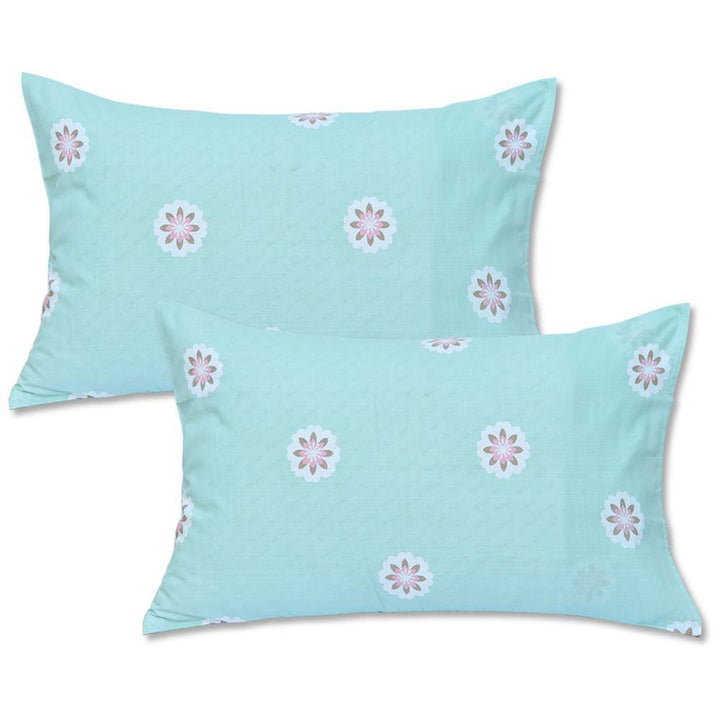 Luxury Home Poinsettia Printed Pillow Cover Pair Pillow Covers SLEEP DOWN 