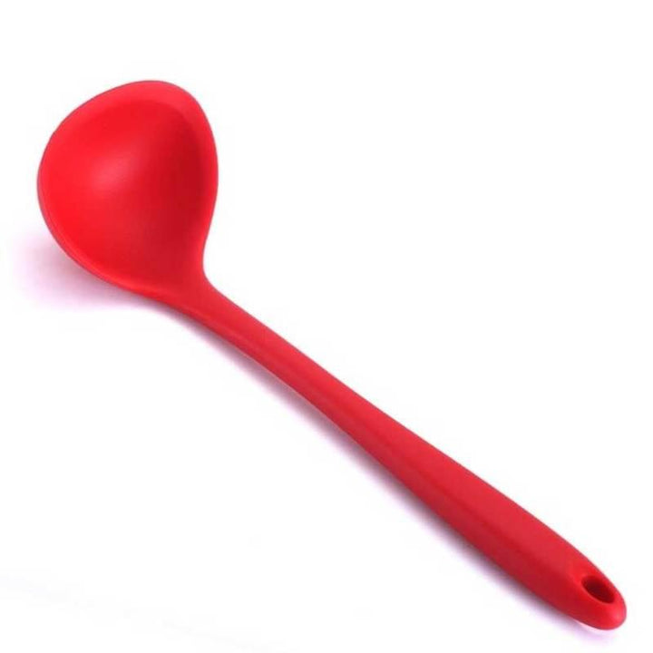 ANF Long Handle Silicone Nonstick Soup Spoon Ladle - ONIEO - #1Best online shopping store in Pakistan